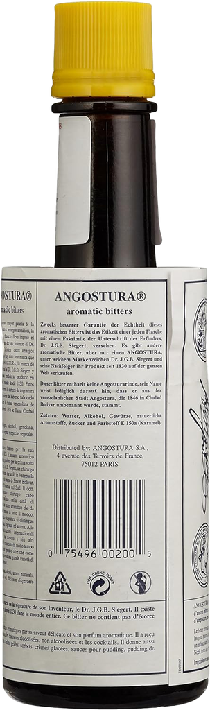 Angostura Aromatic Bitters 44% 20 cl