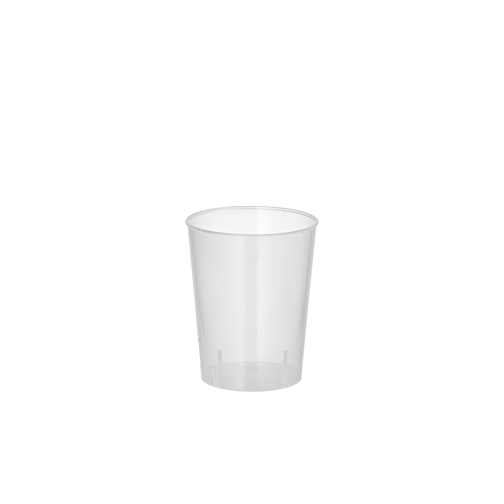 Mehrweg-Schnapsgläser PP 4 cl Ø 4,3 cm · 5,2 cm unzerbrechlich 