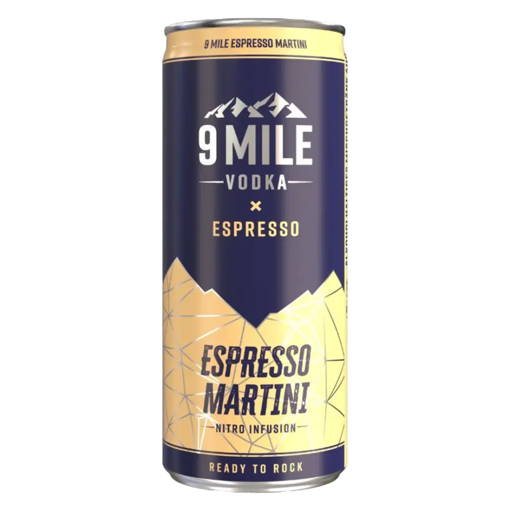 9 MILE Vodka Espresso Martini - 330ml.webp