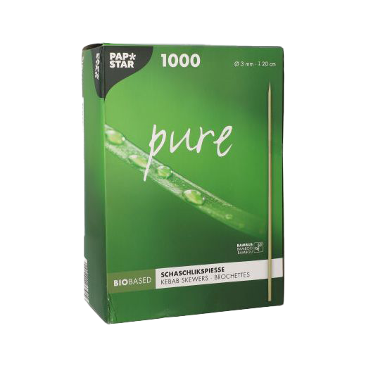 Cocktailspieße, Bambus Pure Ø 3 mm · 20 cm