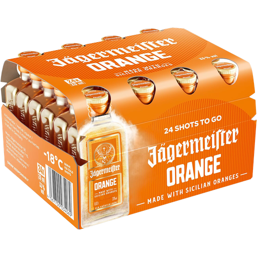 Jägermeister Orange Mini 33% - 24 x 0,20ml