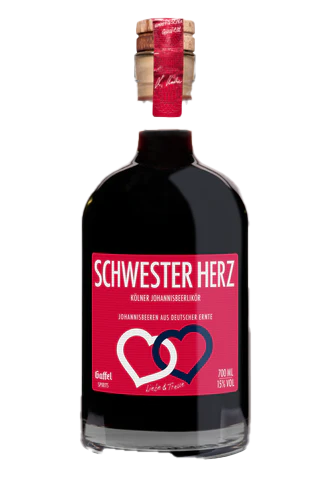 [2249] Schwester Herz Johanissbeerlikör 15% - 0,70 l